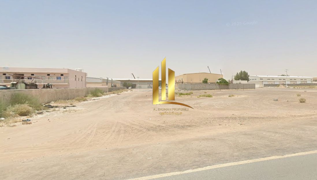Industrial land for sale in Sharjah, Al Sajaa Industrial Area (Sheikh Faisal Industrial Area). Ownership is open to UAE nationals and GCC citizens.