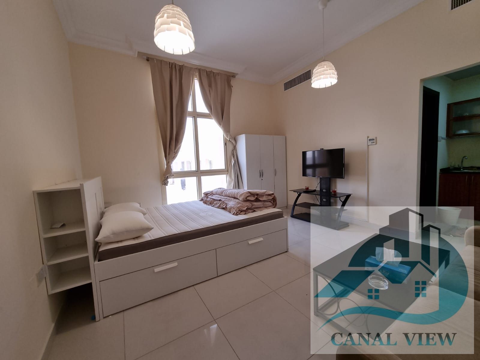 Nice fully Furnish Studio M-4200 in khalifa city a