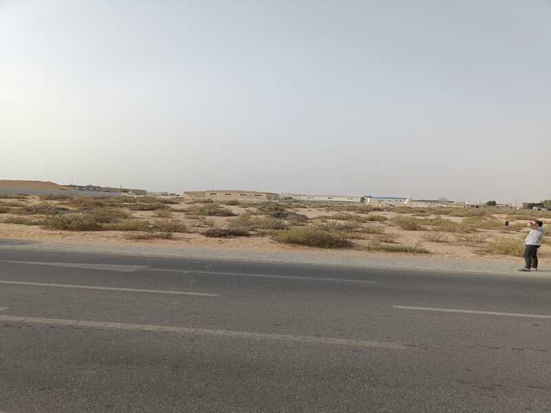 Land for sale in Al Sajaa area, measuring 16,150 square feet, prime location.