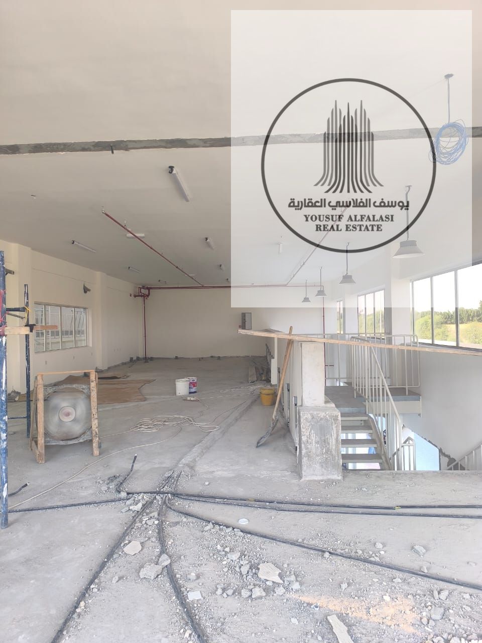 Annual Showroom for Rent in Al Jurf Industrial Area 3 Brand New with 3250 Sq Ft and 32 KW Power
