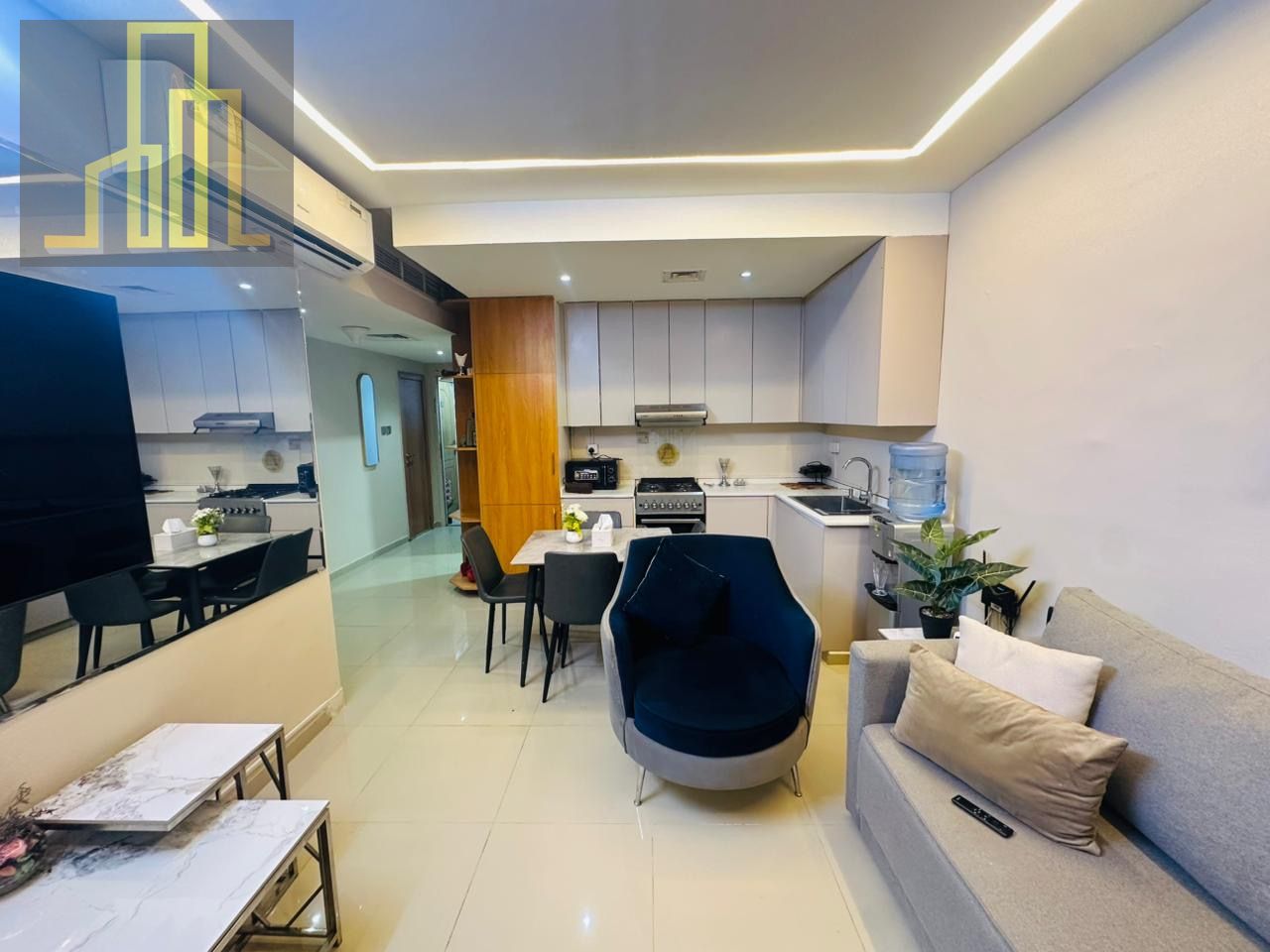 Designer Furnished 3BHK | Balcony | Ready to Move