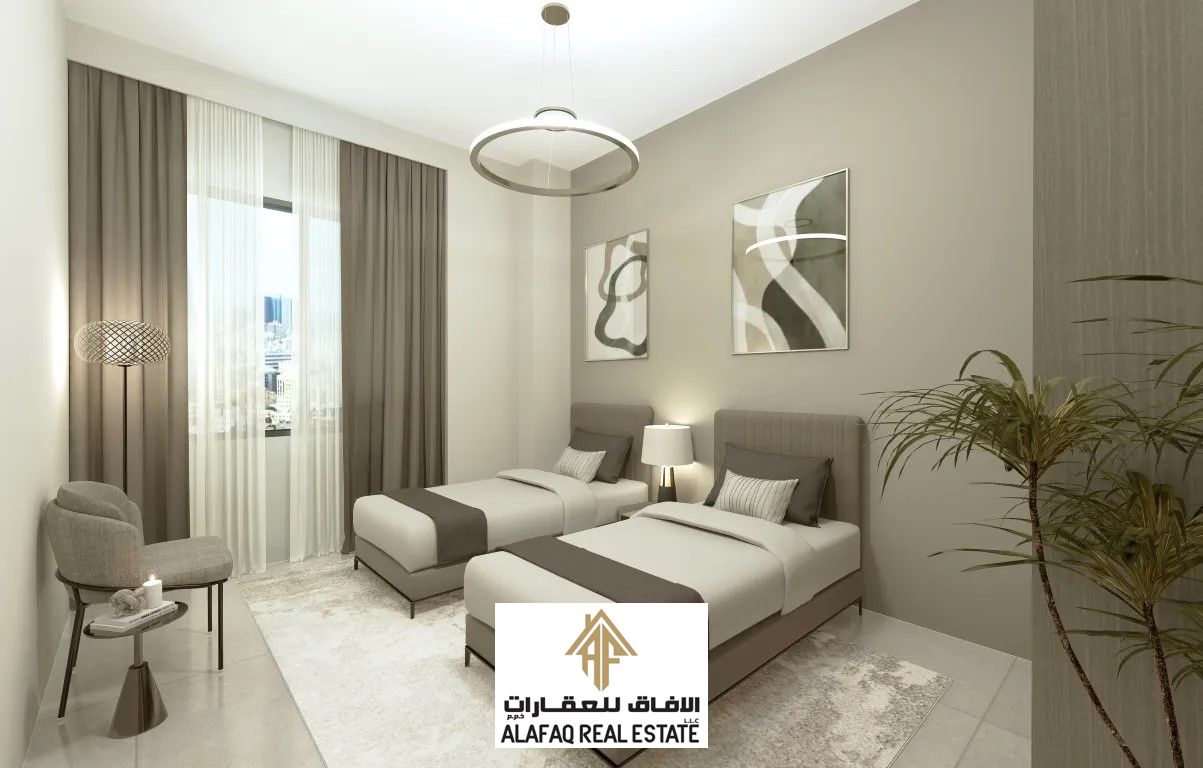 Prime Residential Opportunity for Sale in Al-Amira Village – 2-Bedroom Apartment with Living Room