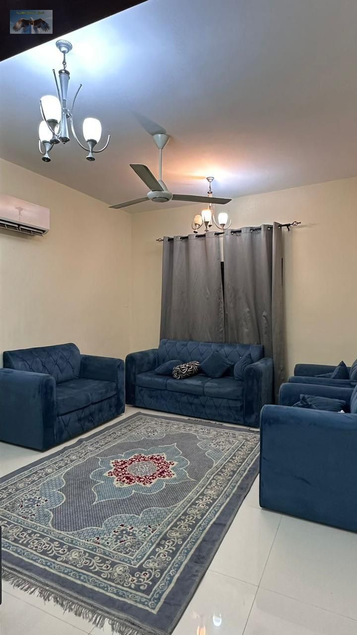 Furnished 1BR Apartment with Balcony in Prime Ajman Area