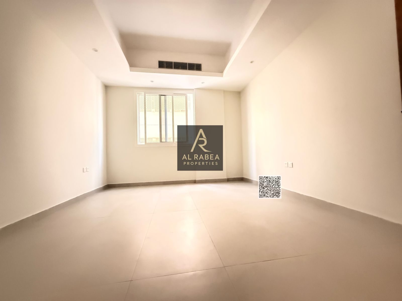 One bedroom and living room, first occupancy. Al-Hamidiyah area, near Al-Jarf. Two bedrooms, two bathrooms. Central air conditioning. 35,000 in four i