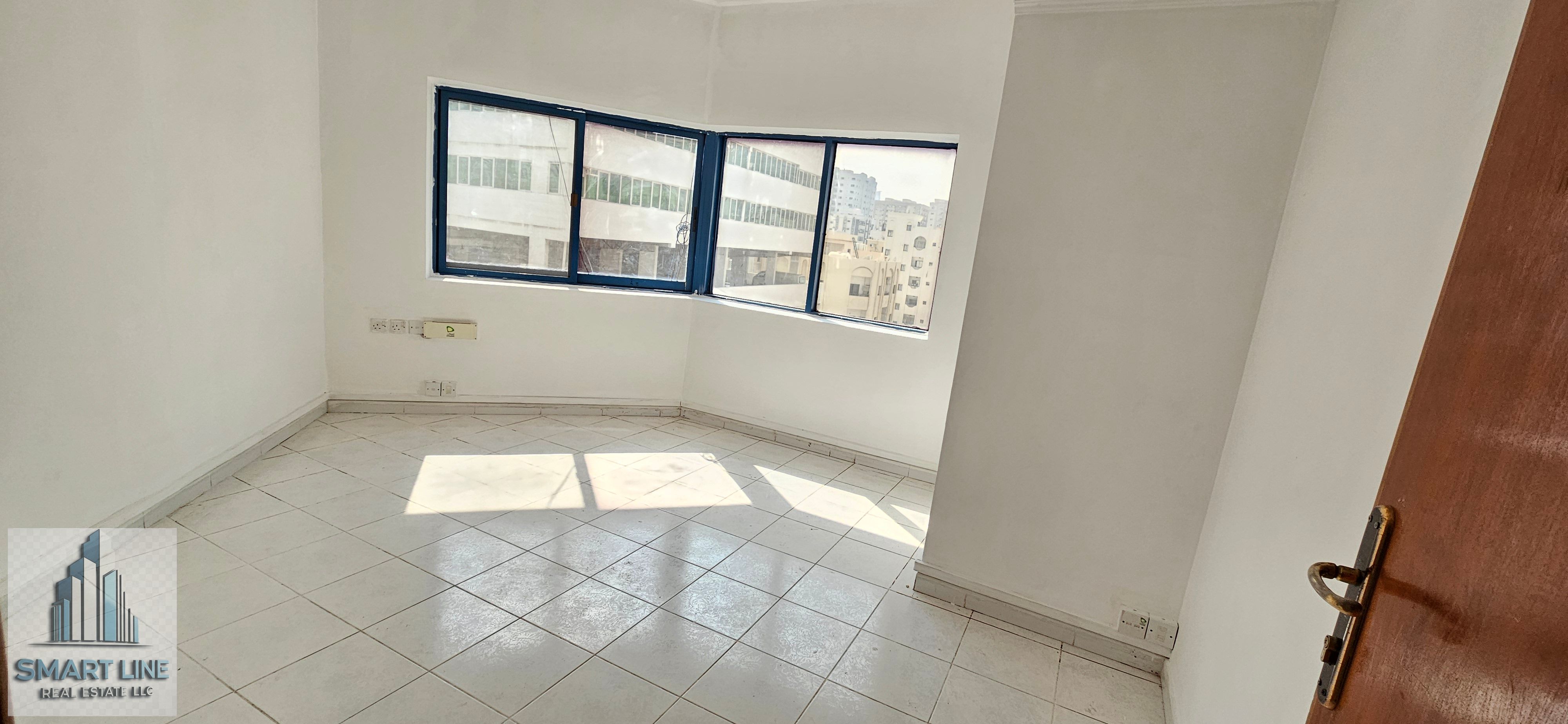 NICE OFFER NEAR NMC HOSPITAL : HUGE 2 BHK WITH BIG BALCONY AND FULLY SUN LIGHTED