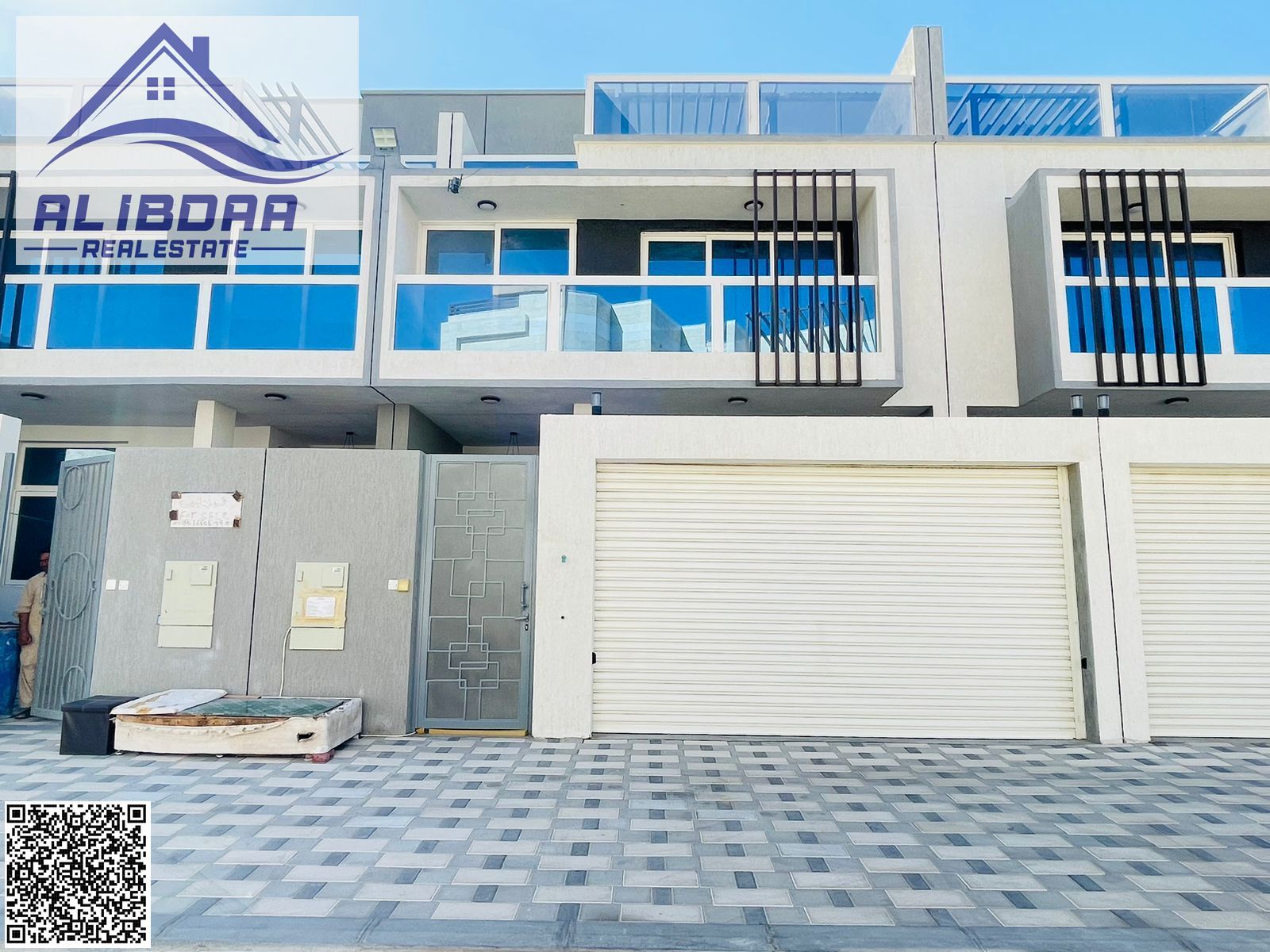Townhouse for rent in Al Zahia area.