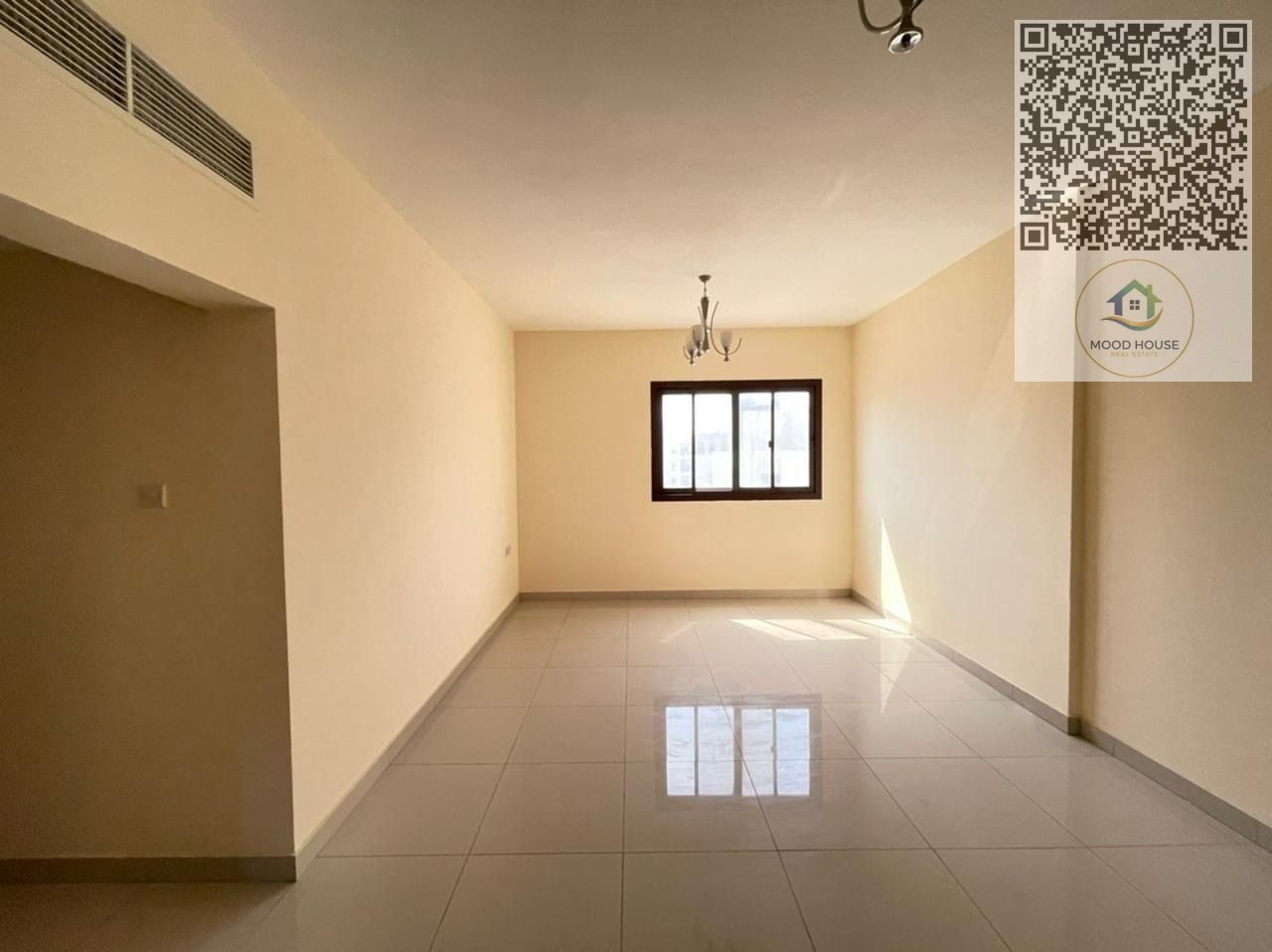 Al Nuaimiya 2, two-bedroom apartment with living room, located near Al Hikma School.