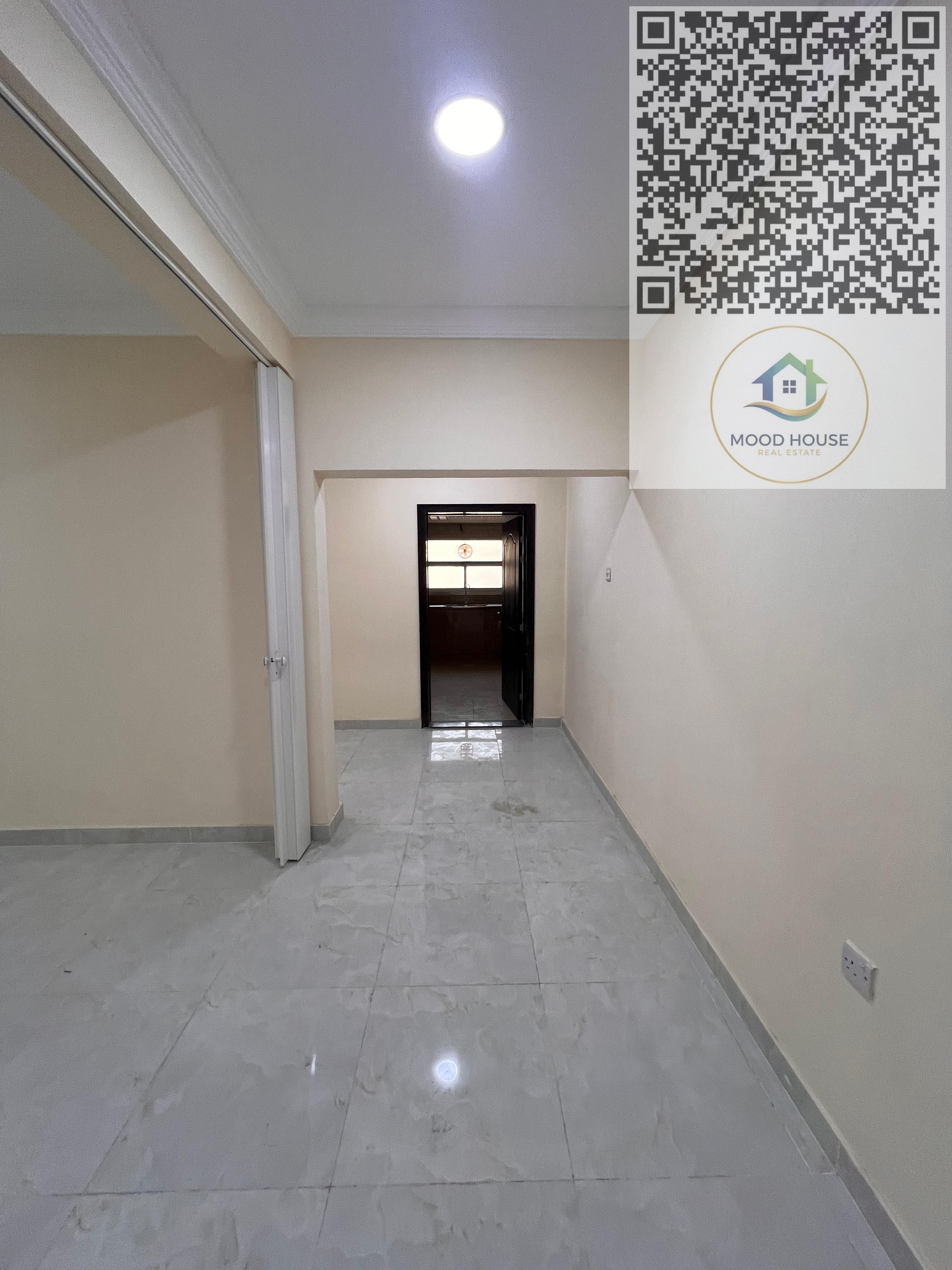 For rent: 1-bedroom apartment with living room, 2 bathrooms, and balcony. Brand new
