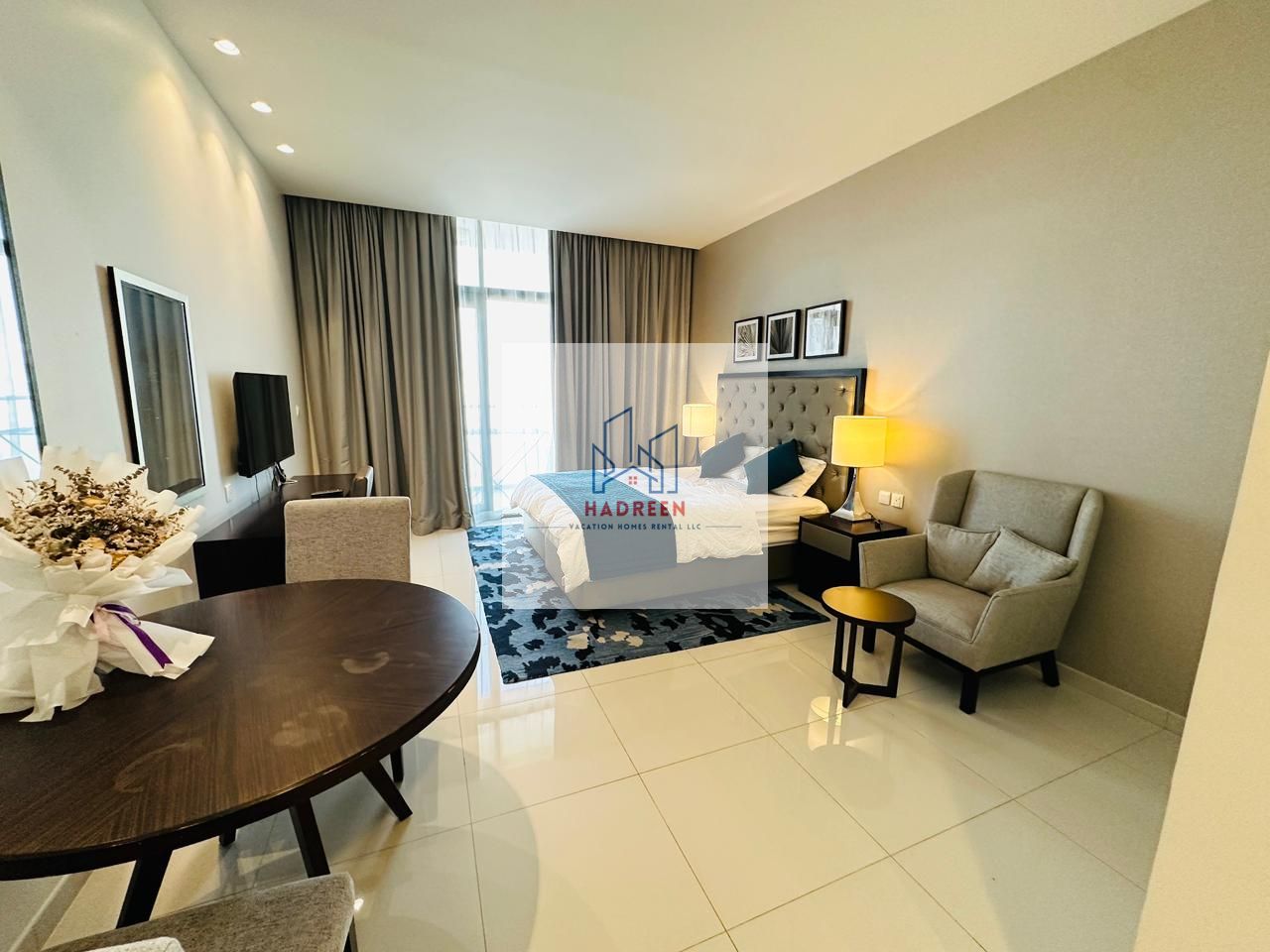 SUMMER OFFER || ||MODERN DESIGN ELEGANT STUDIO //FULLY FURNISHED //DUBAI SOUTH CELESTIA//
