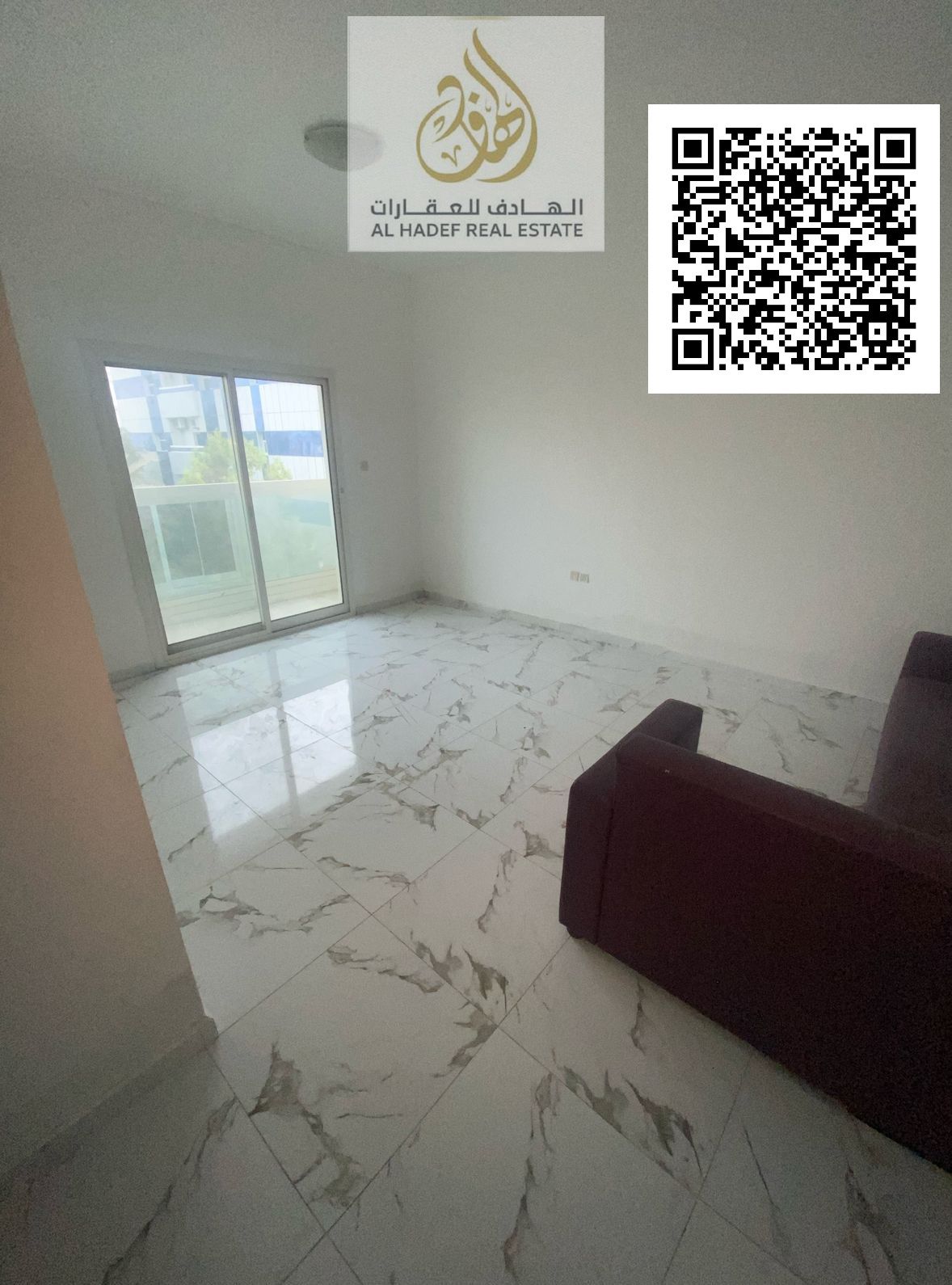 A spacious two-bedroom apartment with a living room is available for rent in Al Rashidiya 2, located behind Ladies Park, in a quiet and family-friendl
