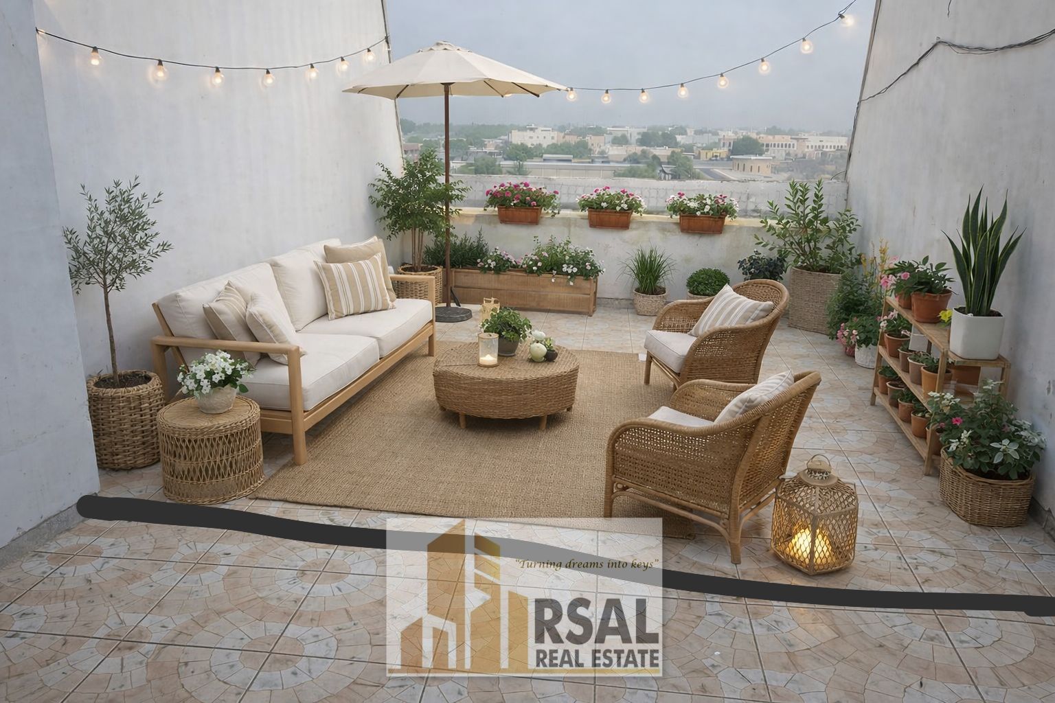 Brand New Luxury 1-BHK With Terrace Modern Living Standed Open View 1-Month Free Ready To Move Sarab Community Muwaileh