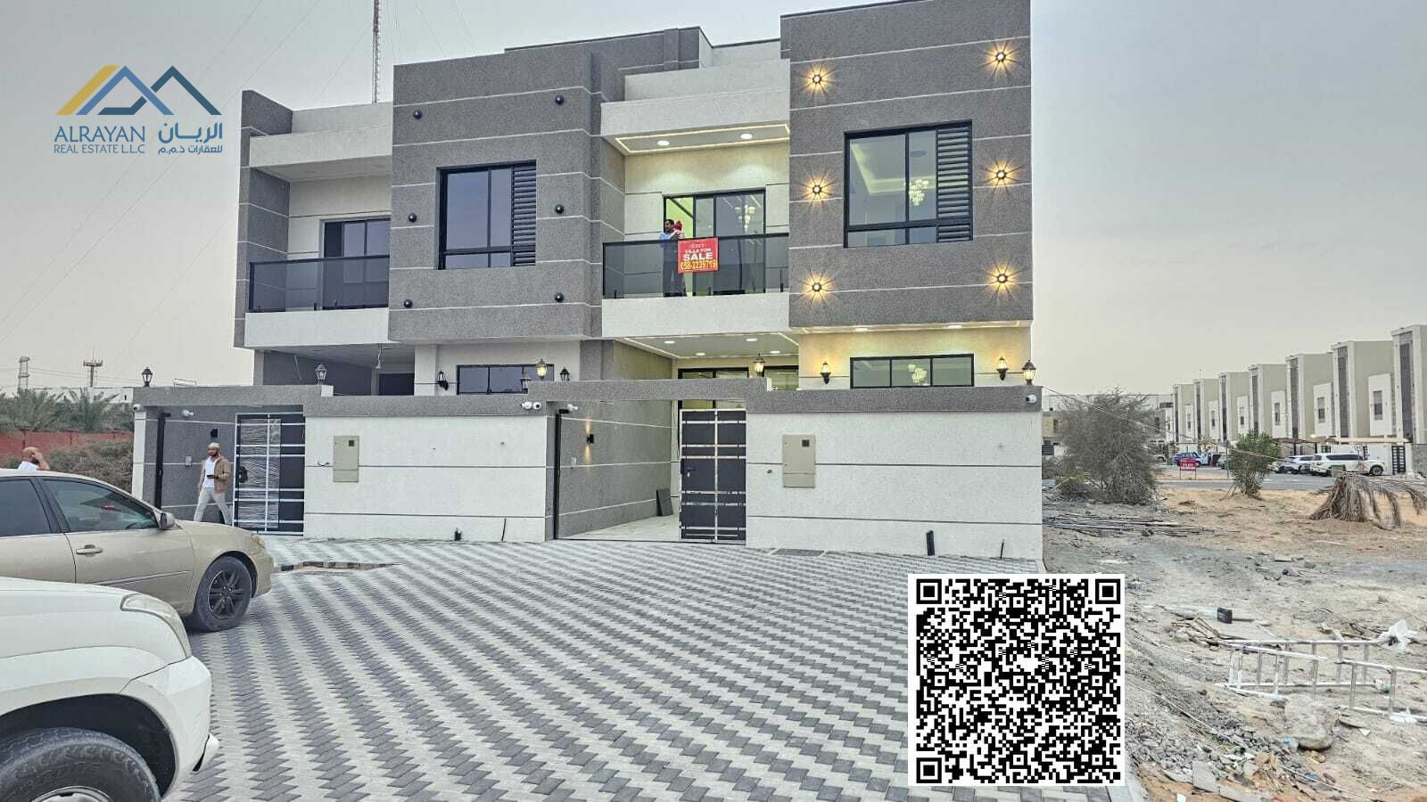 Includes registration and ownership fees, freehold ownership for all nationalities with easy banking facilities, near the mosque.