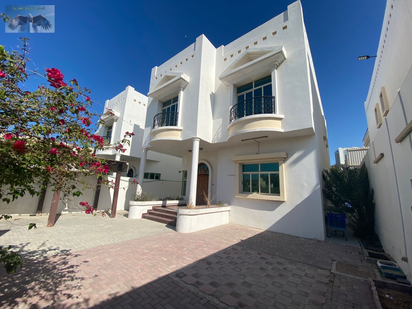 The most beautiful villa in Al Rifaa area, Sharjah, with the best designs, prime location, and a wonderful area.