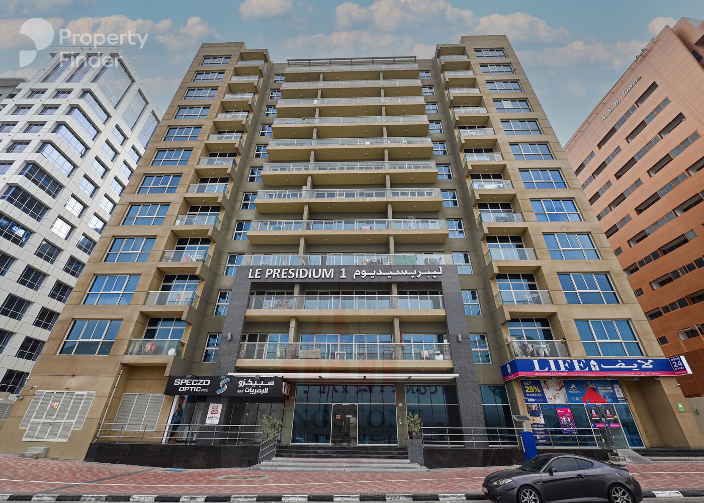 Amazing 1 BHK + Study Room for Rent at Le Presidium-2 in Silicon Oasis