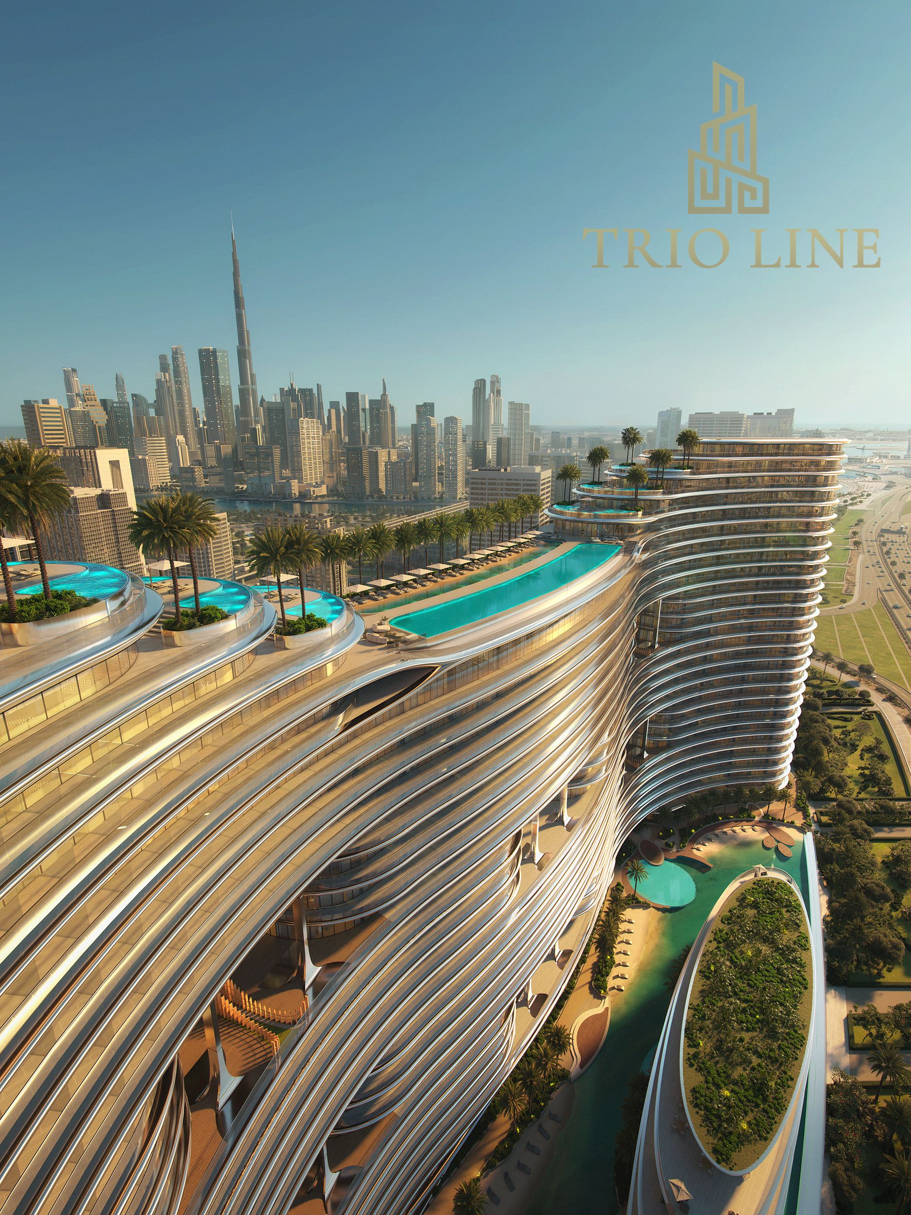 Iconic Design | Burj Khalifa View | Artificial Beach | Luxury Living
