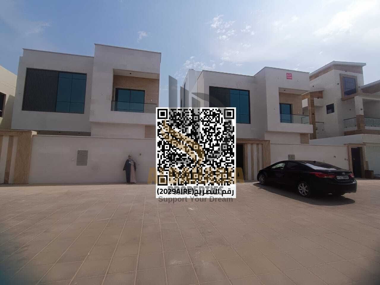 Luxury Three-Story Villa for Rent in Al Yasmin – With Swimming Pool, Jacuzzi, and Elegant Design