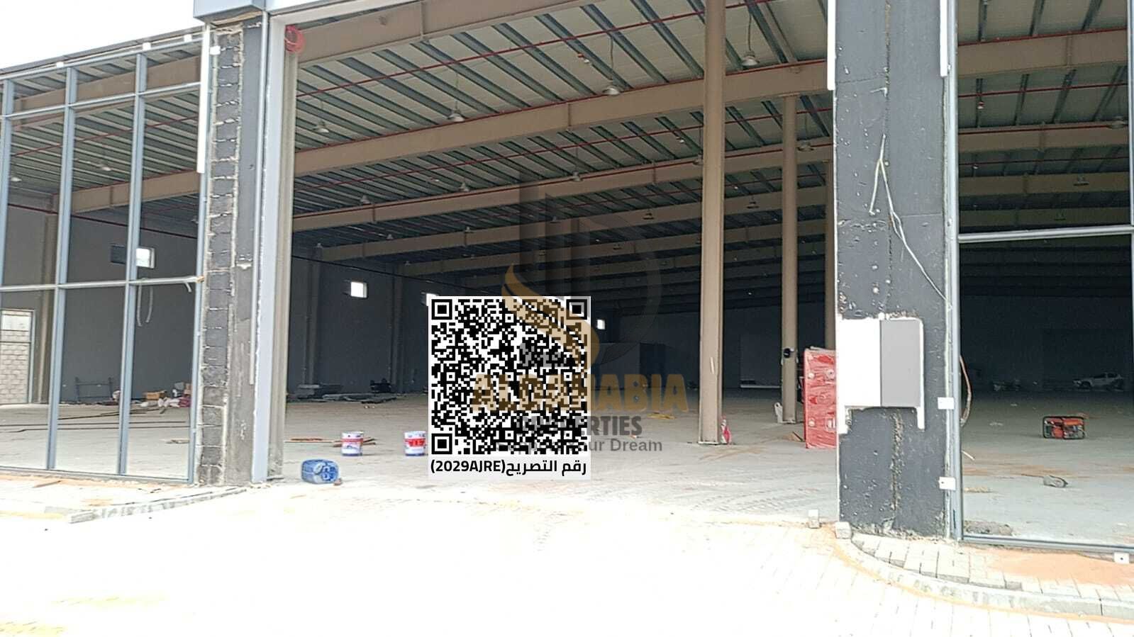 Brand new commercial building for annual rent in Umm Al Quwain Industria