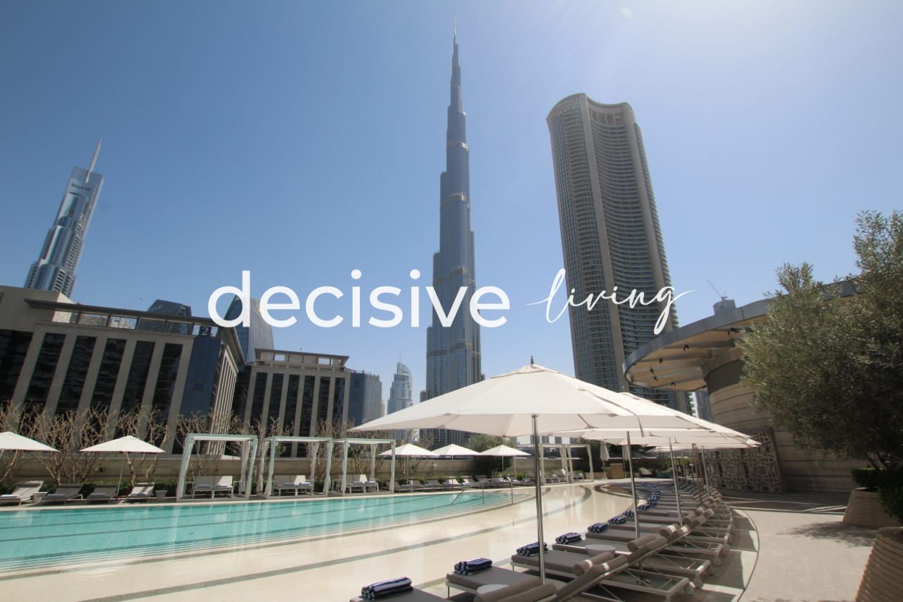 Full Burj Khalifa View | Closed Kitchen | MidFloor