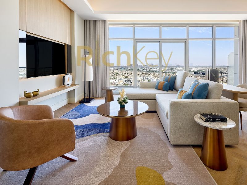 Furnished 2BR | Three Towers B-2 | Spacious Layout