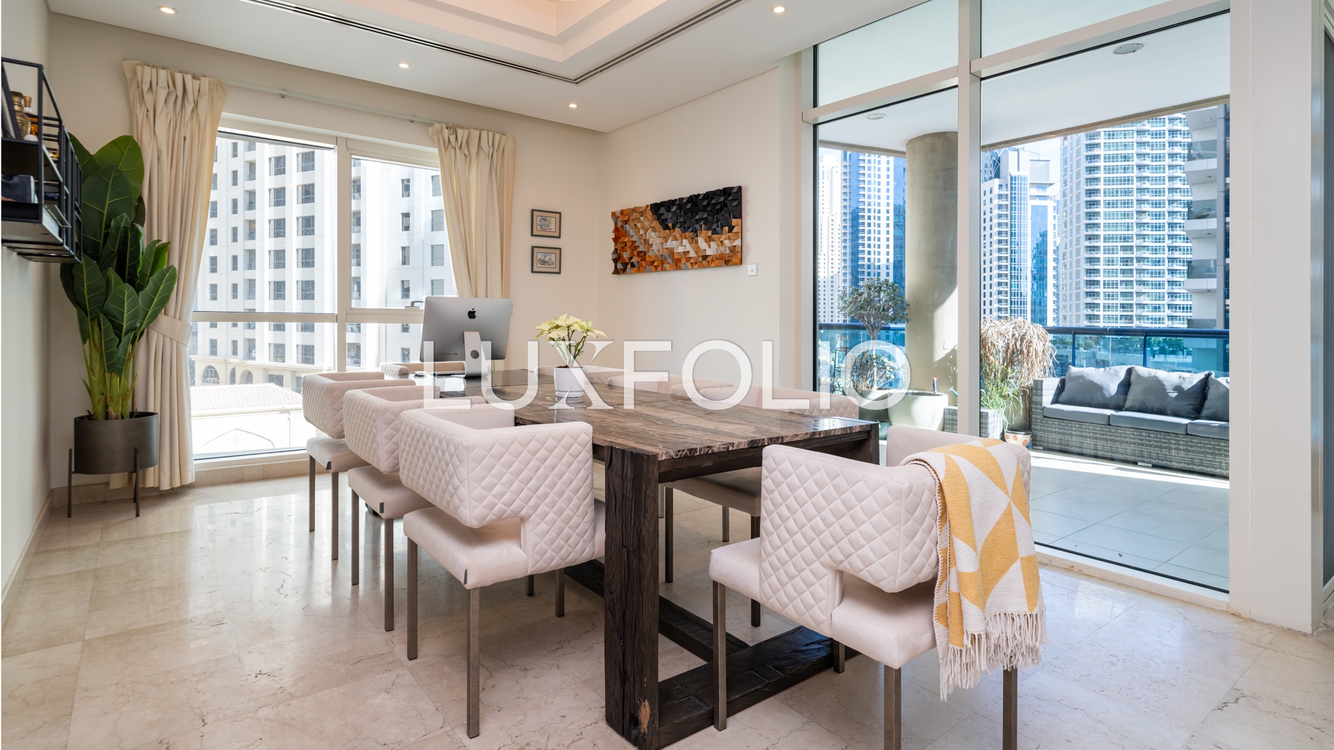 Large 2BR | 3 Apartments per floor| Marina View