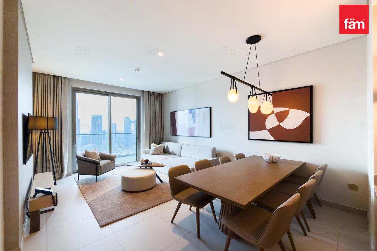 Full Burj Khalifa View | Fully furnished | Maid