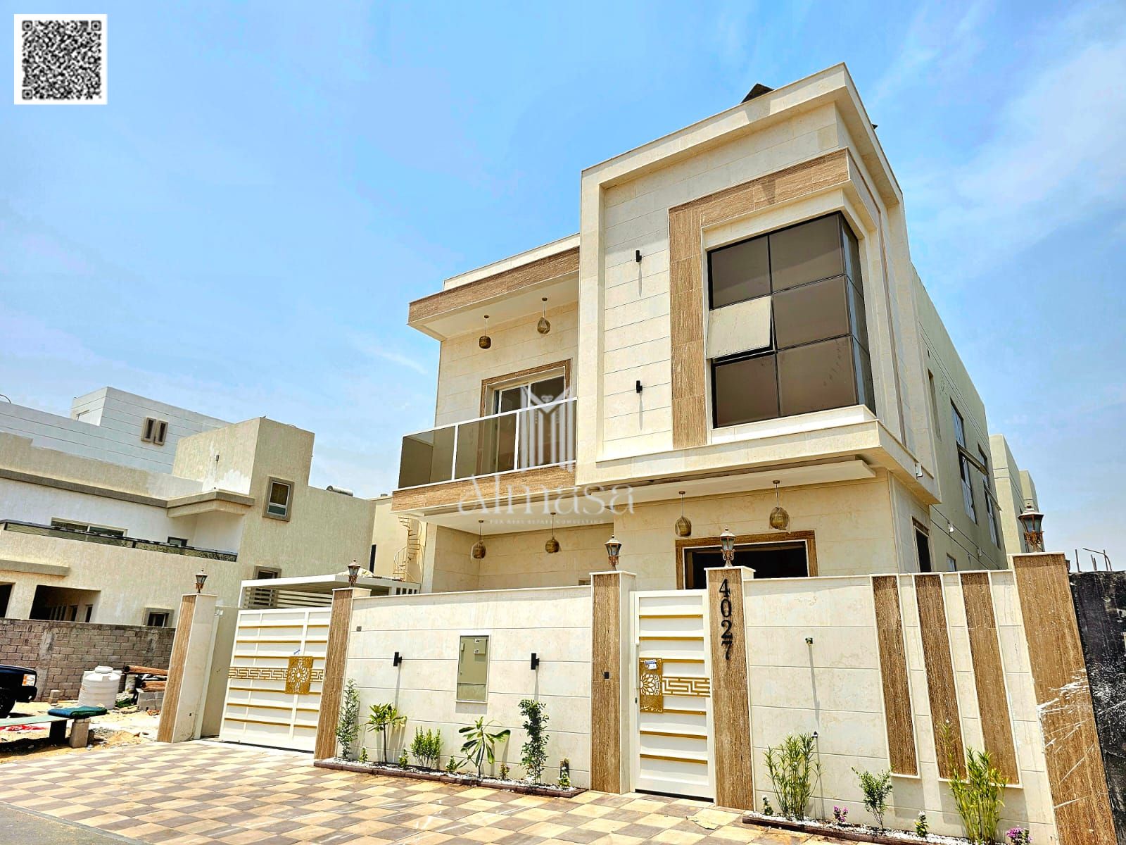 Luxury villa for sale in Al Zahia – Ajman | Super deluxe personal finishing including electricity and air conditioning