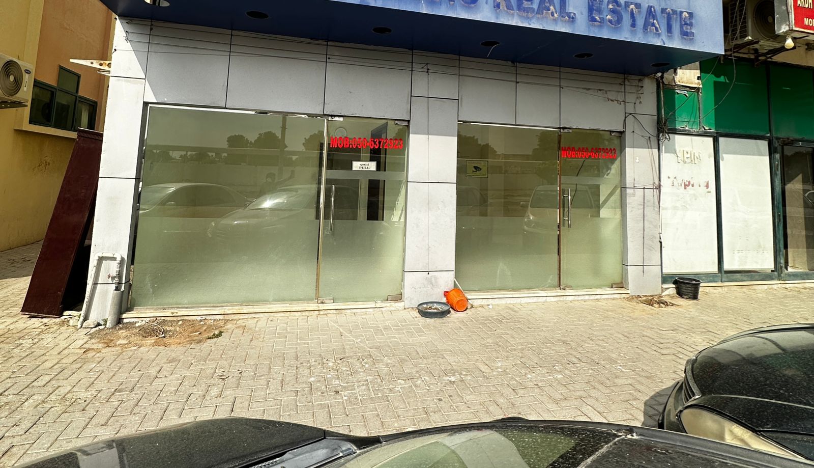 2 SHOPS SUITABLE FOR BUSINESS/OFFICE BEST LOCATION NEAR CRISTIAN CHURCH AL YARMOOK