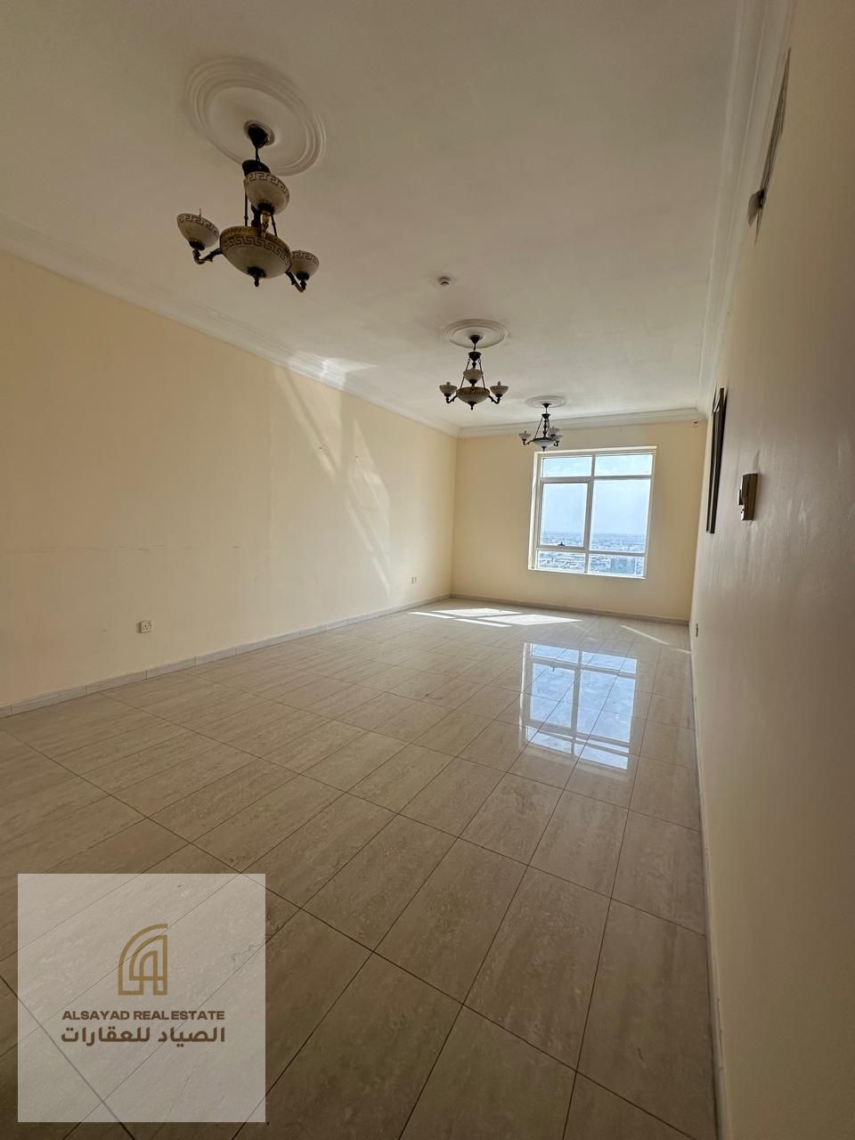 A genuine opportunity for sale: a two-bedroom apartment with a living room in Al Majaz 2.