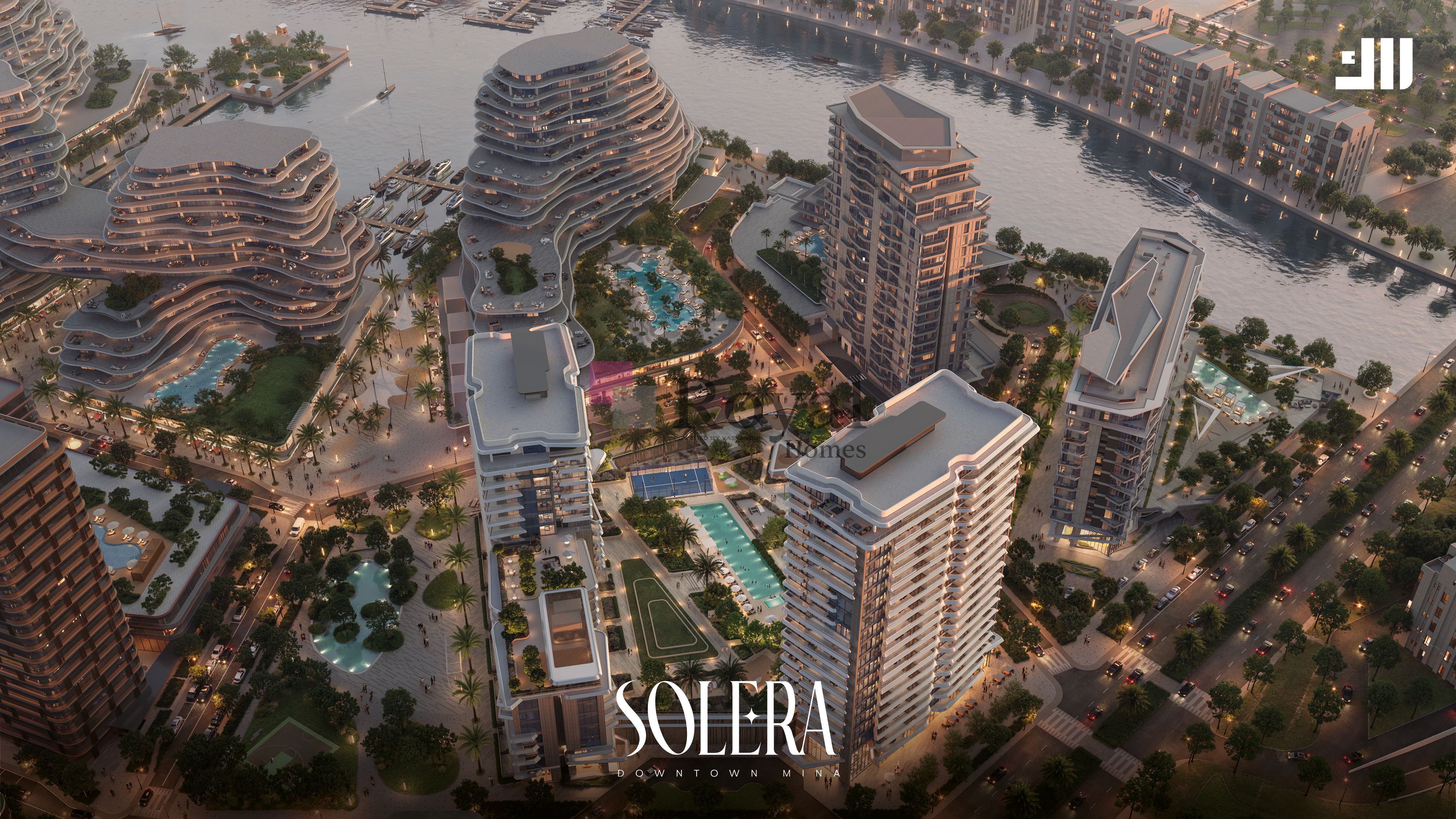 Mina Alarab | Park & Harbour View | Luxury 2BR Suite | Solera