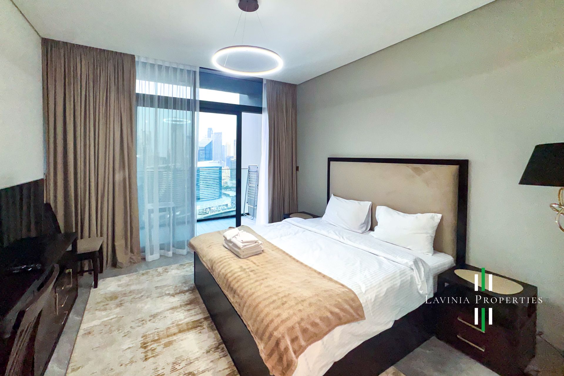 Fully Furnished | Canal and Burj Khalifa View