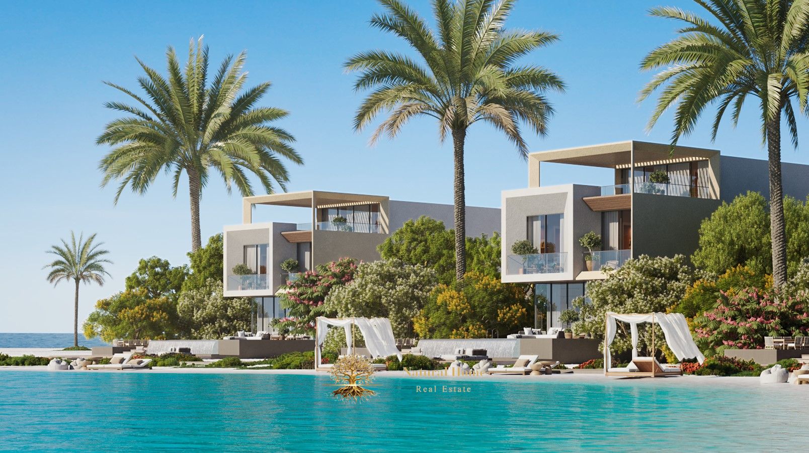 "When the boundaries between your home and the ocean melt away: Experience ultimate spaciousness in a 6-bedroom villa designed for lovers of complete