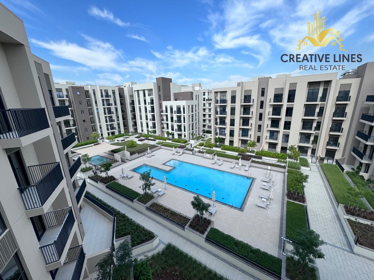 Brand new 1bhk pool/sea view 2bath ready to move