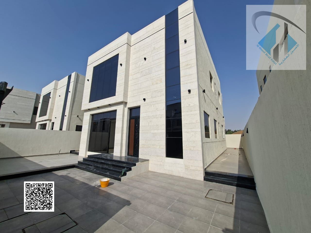 Villa in the most upscale areas of Ajman, freehold for all nationalities, including registration fees.
