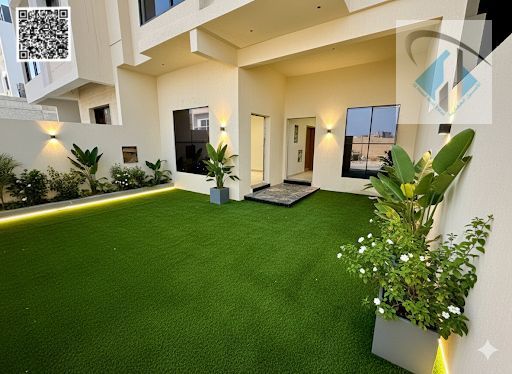 For sale, a townhouse villa with super deluxe finishing and wonderful decorations, with the possibility of bank financing for 25 years