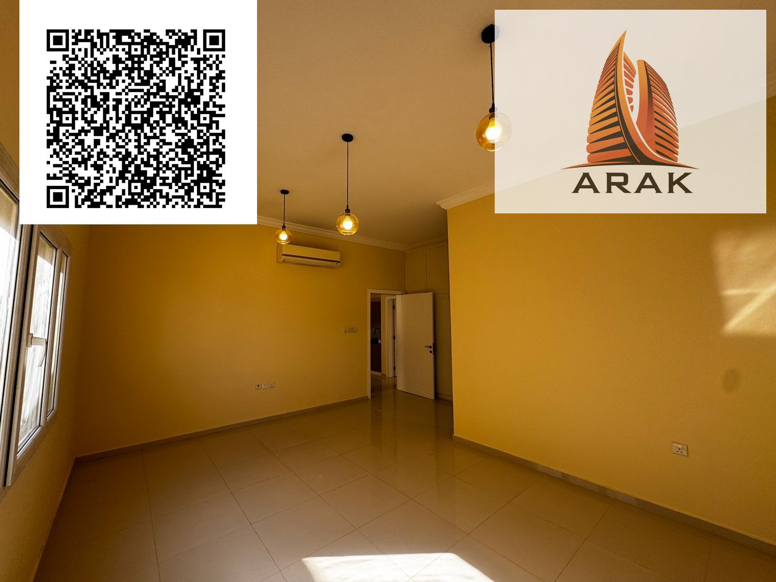For annual rent — First-tenant annex in Al Rawda 3 — Ajman Premium finishing — First floor Consists of: 4 master bedrooms 1 bedroom with dressing roo