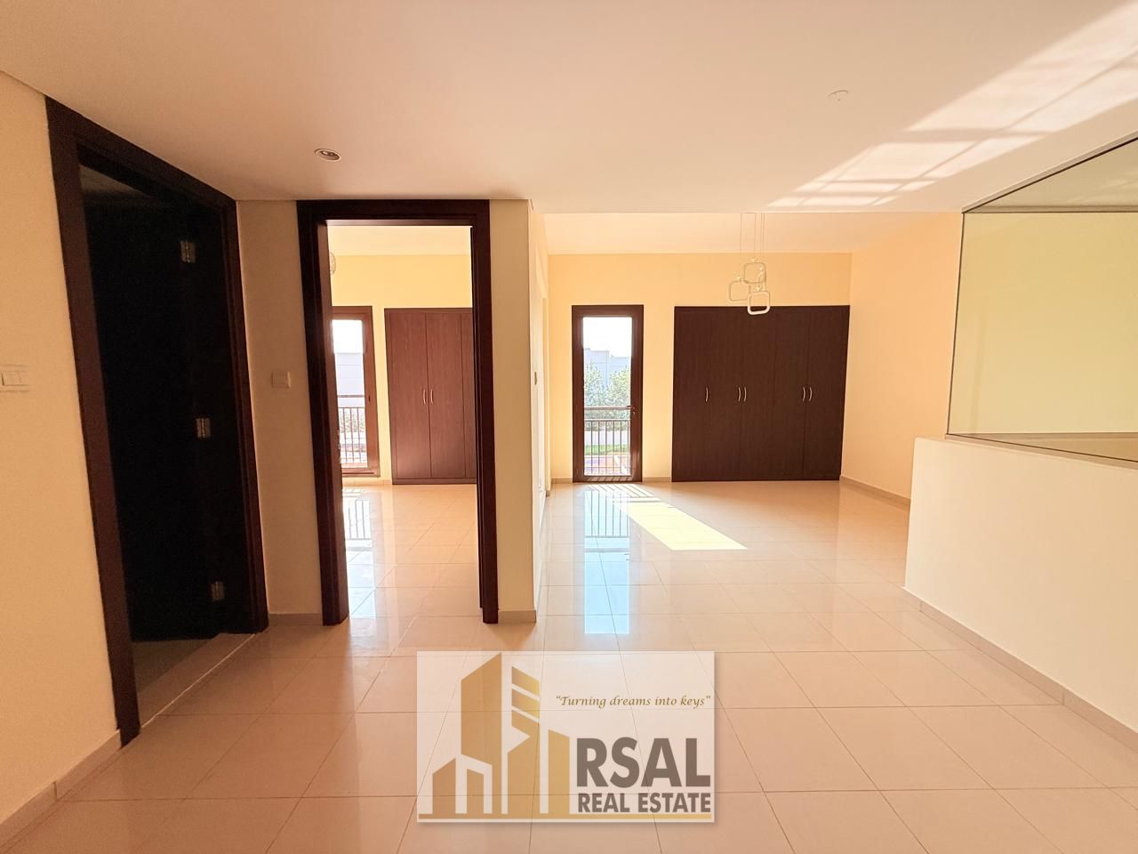 Near to Park Huge size 3BR townhouse available for Rent in Al zahia