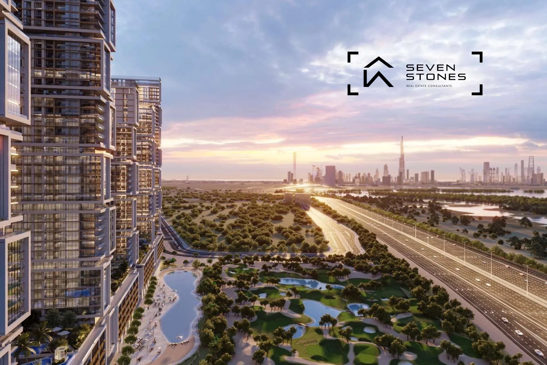 Golf course view | High Floor | Study Room