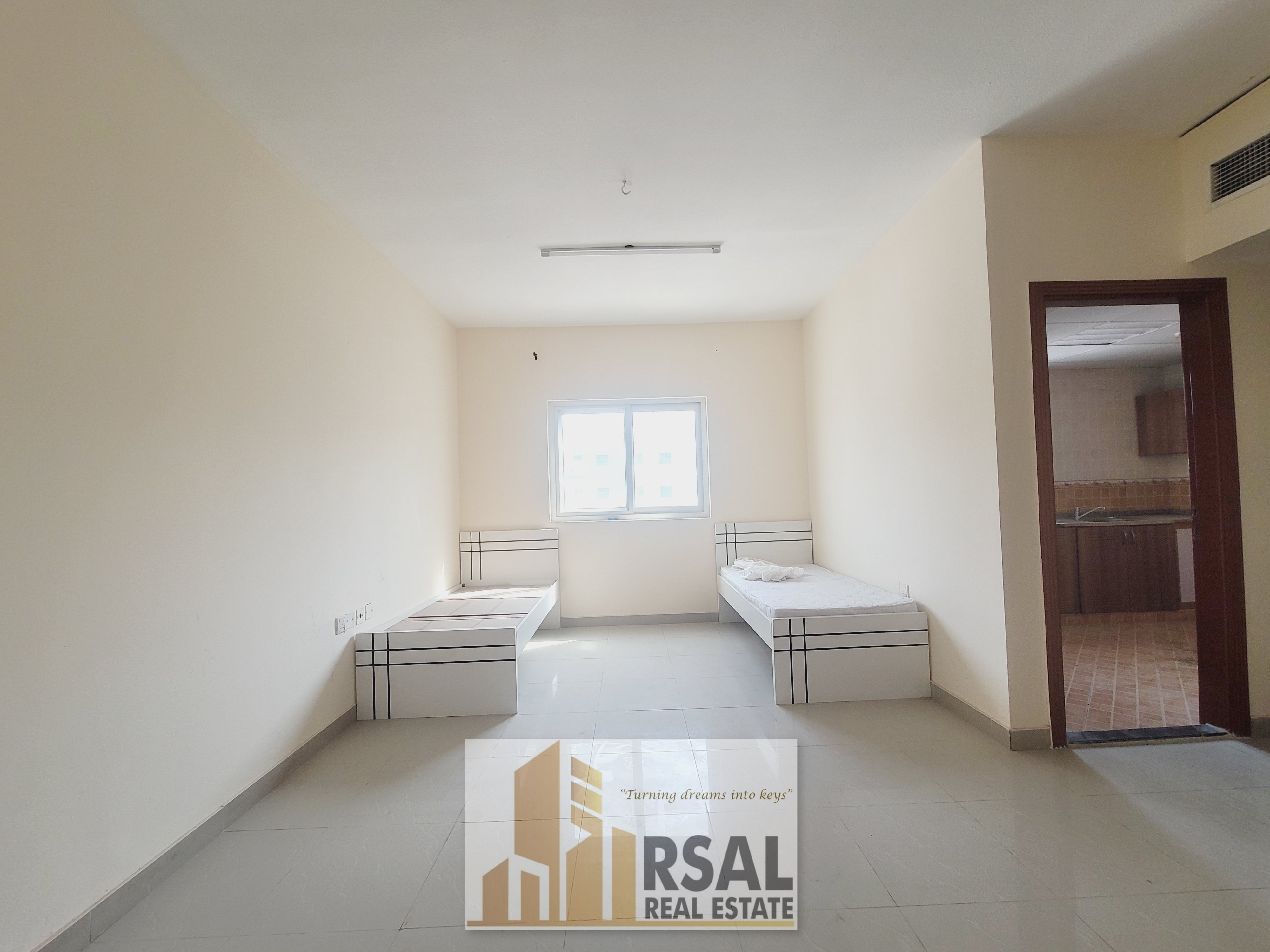 Brand new building Spacious Apartment 1 Bedroom Hall// for Staff accommodation// Ready to move// on road building