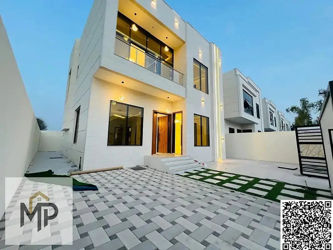 For sale: Two-story villa with a spacious courtyard - strategic location, registration fees included, freehold ownership for all nationalities.