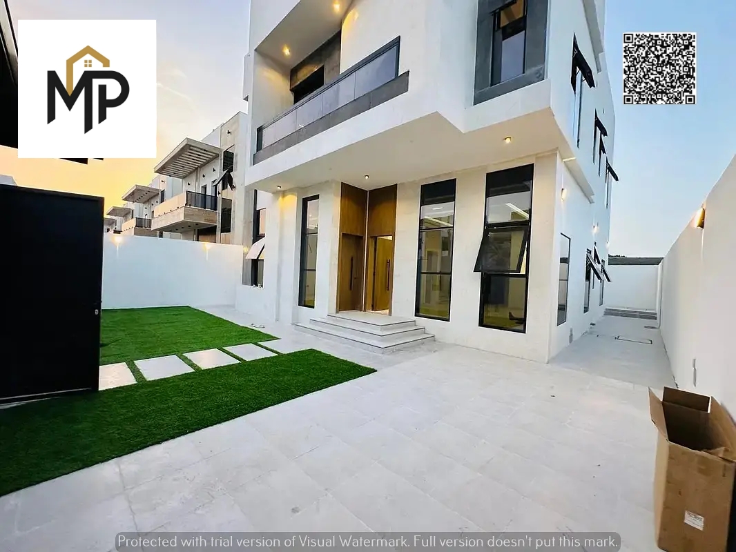 Luxury villa for sale in Al Zahia - Ajman. An excellent opportunity to own a luxury residential villa with an elegant architectural design and high-qu