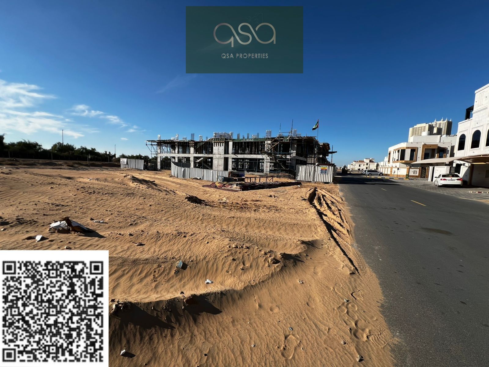 Commercial Land for Sell | G+ Mezzinine Permission | Main Road Helio 2 Ajman