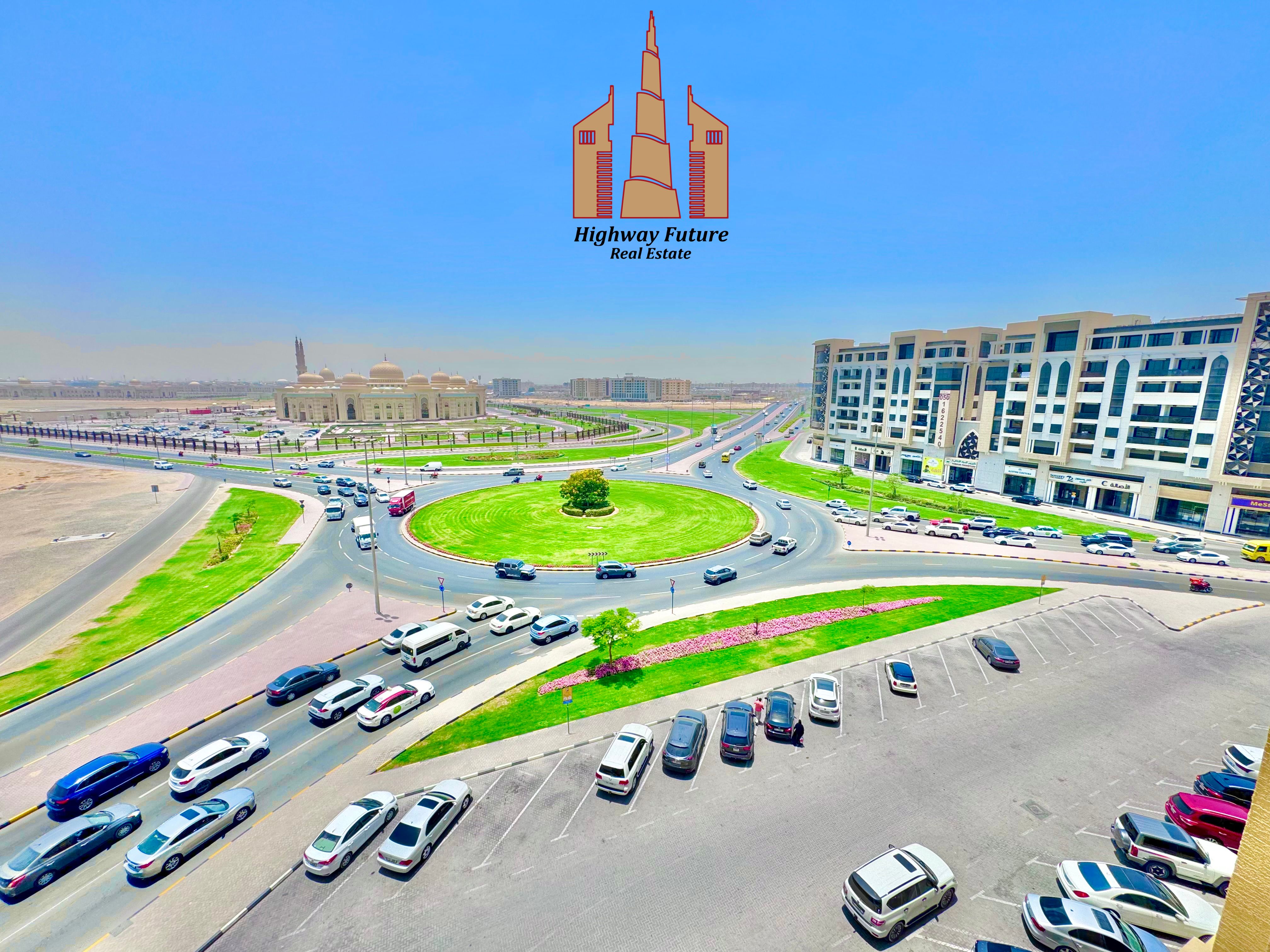 Amazing 1BHK With GYM and covered Parking in new Muwailah