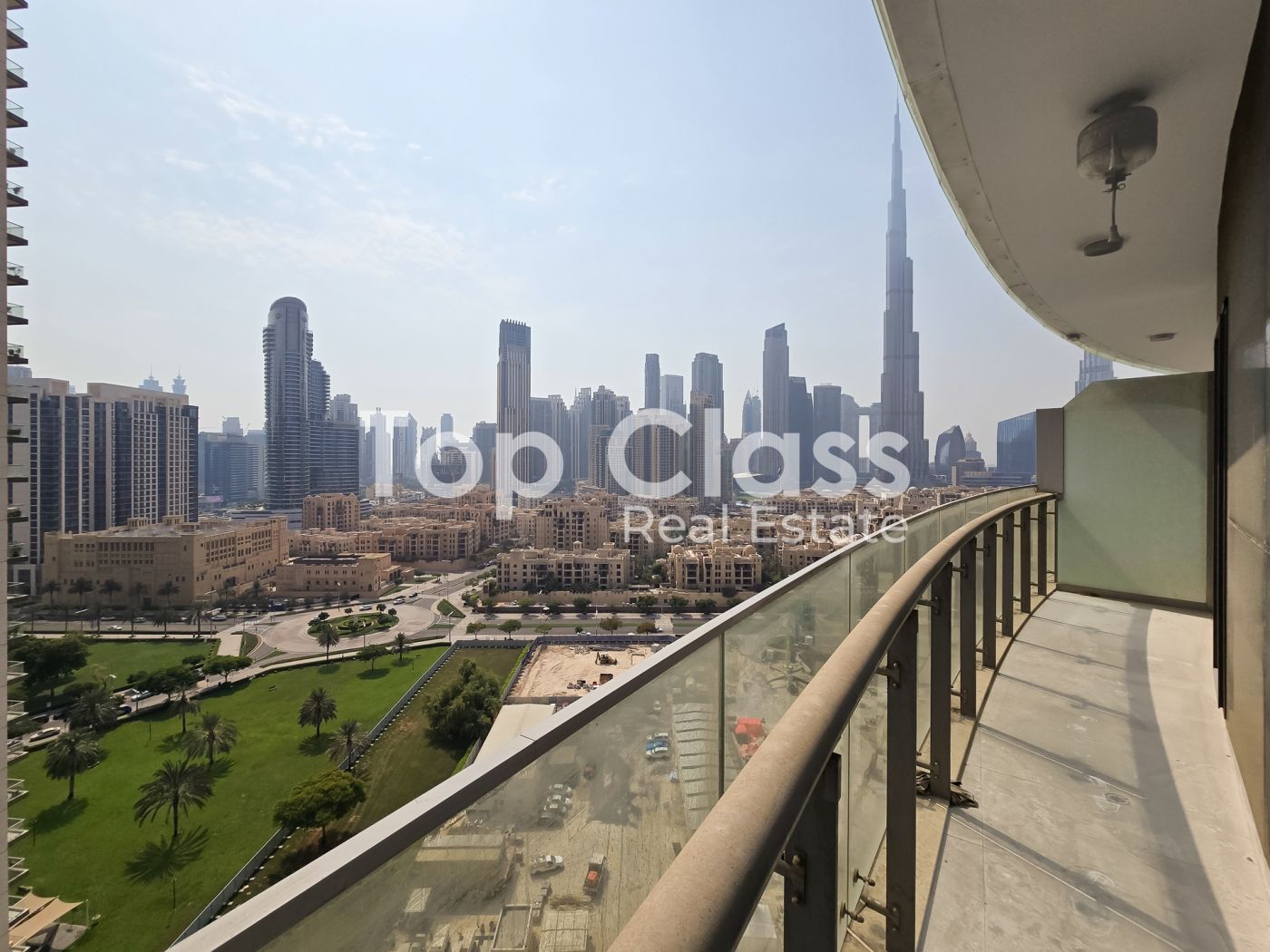 Burj Khalifa View | Furnished | Large Balcony | 1 cheque