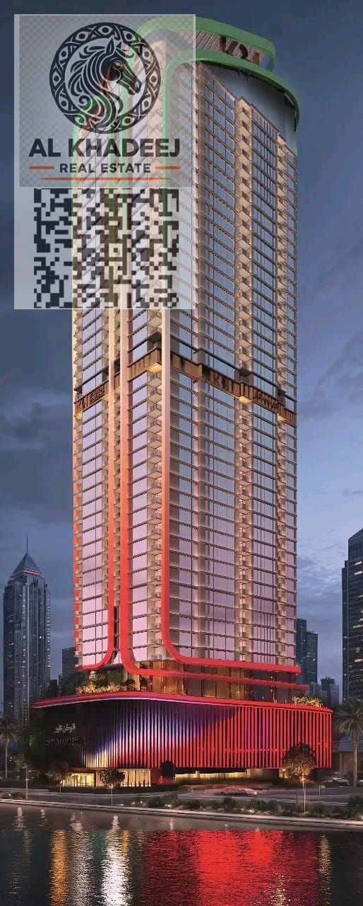 Al Watan Tower – Modern Waterfront Luxury with 5% Down & 1. % Monthly