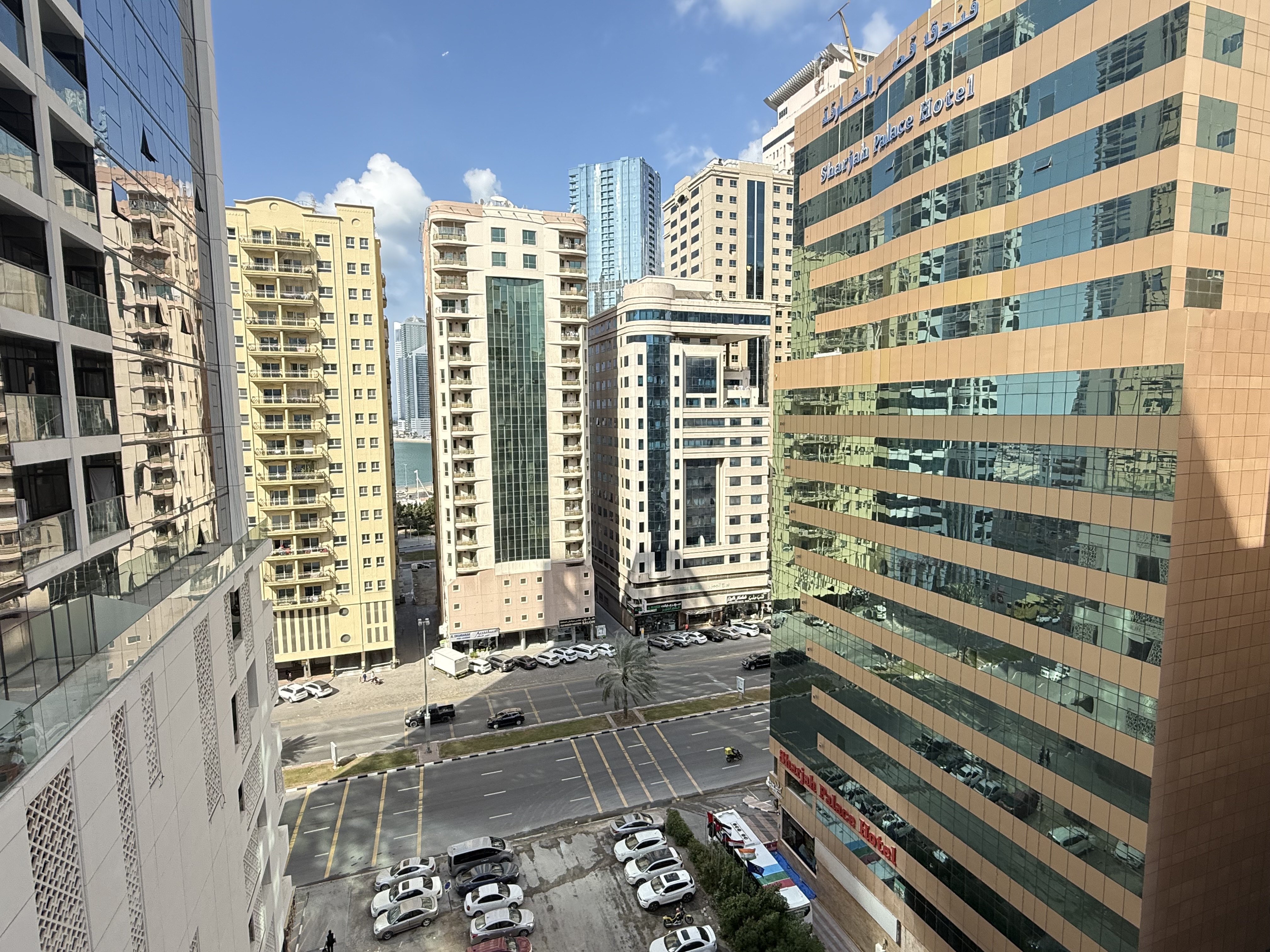 Spacious Brand New apartment with parking, free maintenance free easy exit to Dubai Opposite of Sheikha Maryum
