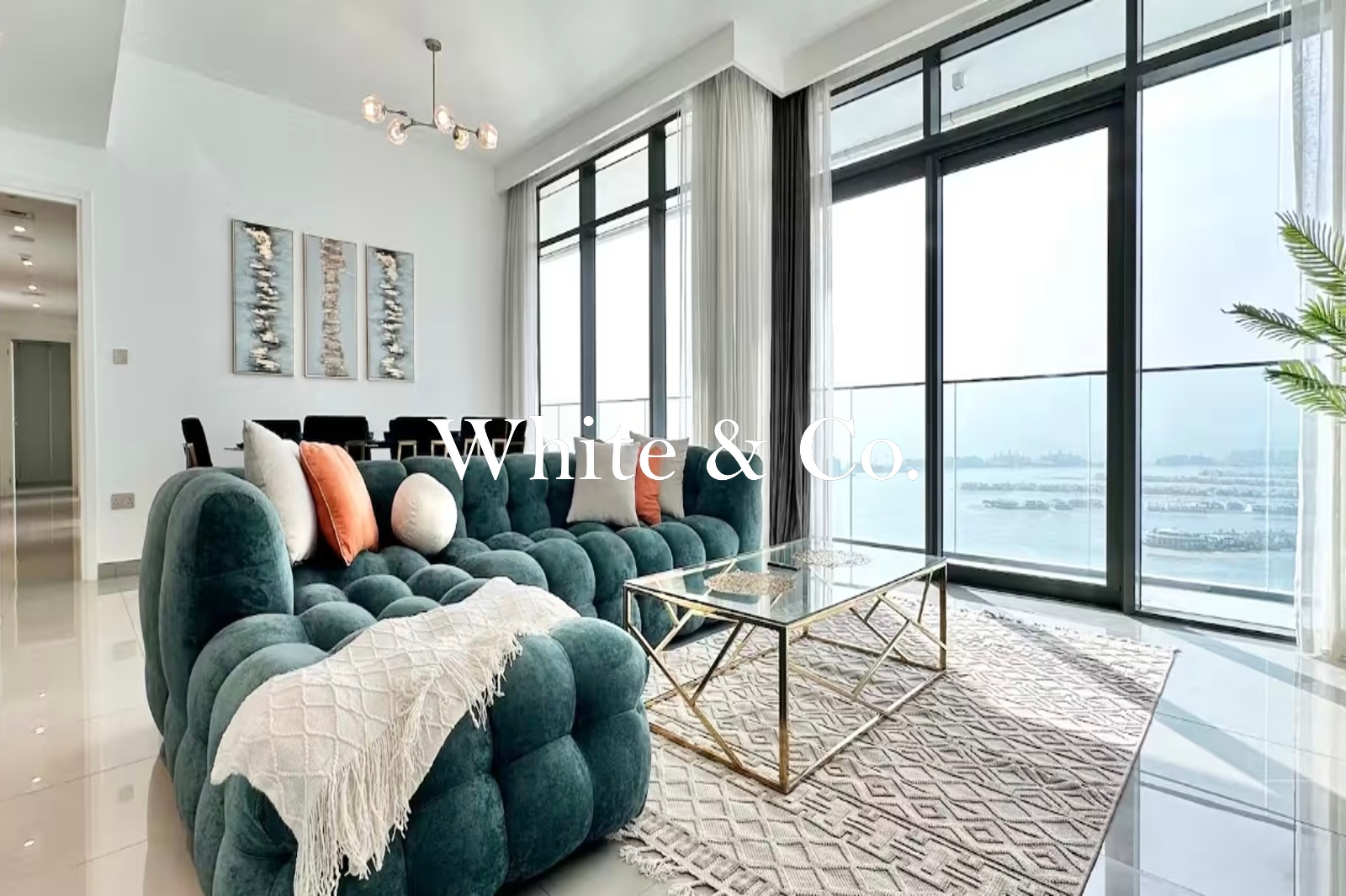 Furnished | Full Palm View | High Floor