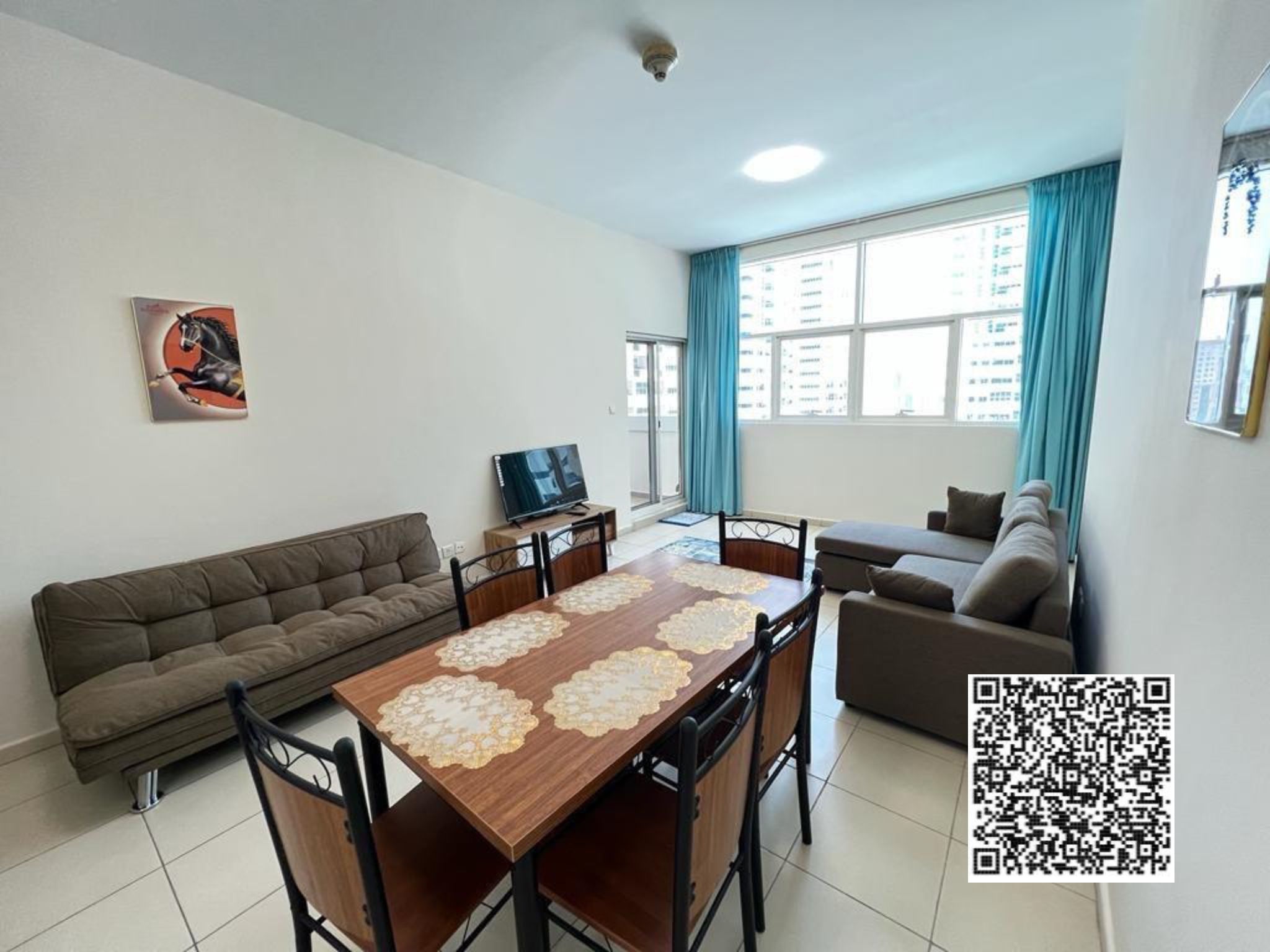 1 BHK Garden View in Ajman One – 430k