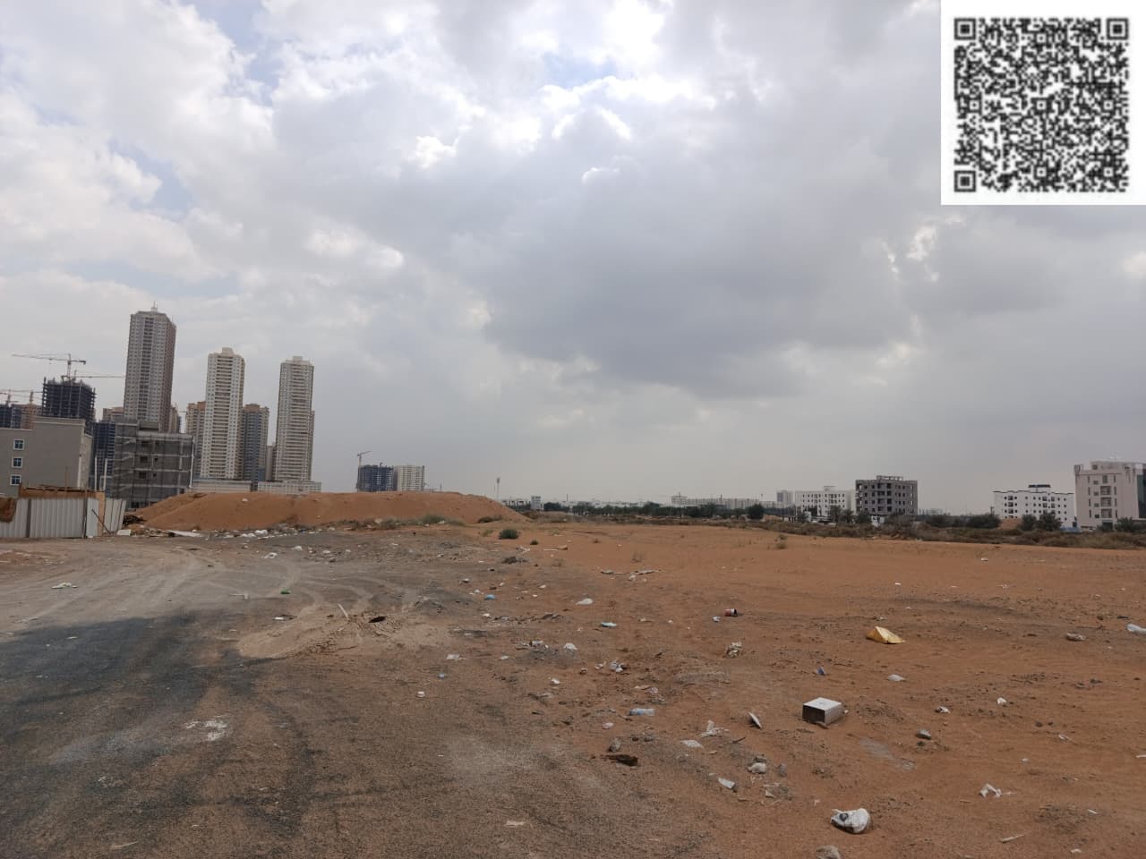 Land for sale Al-Aliya area Residential and commercial (ground + 19) Area: 1003m - 10796 sq ft With the possibility to build and sell units Freehold f