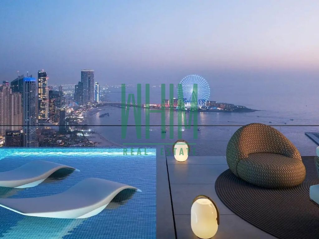 Ultra-Luxury 1BR | Sea View | High-ROI