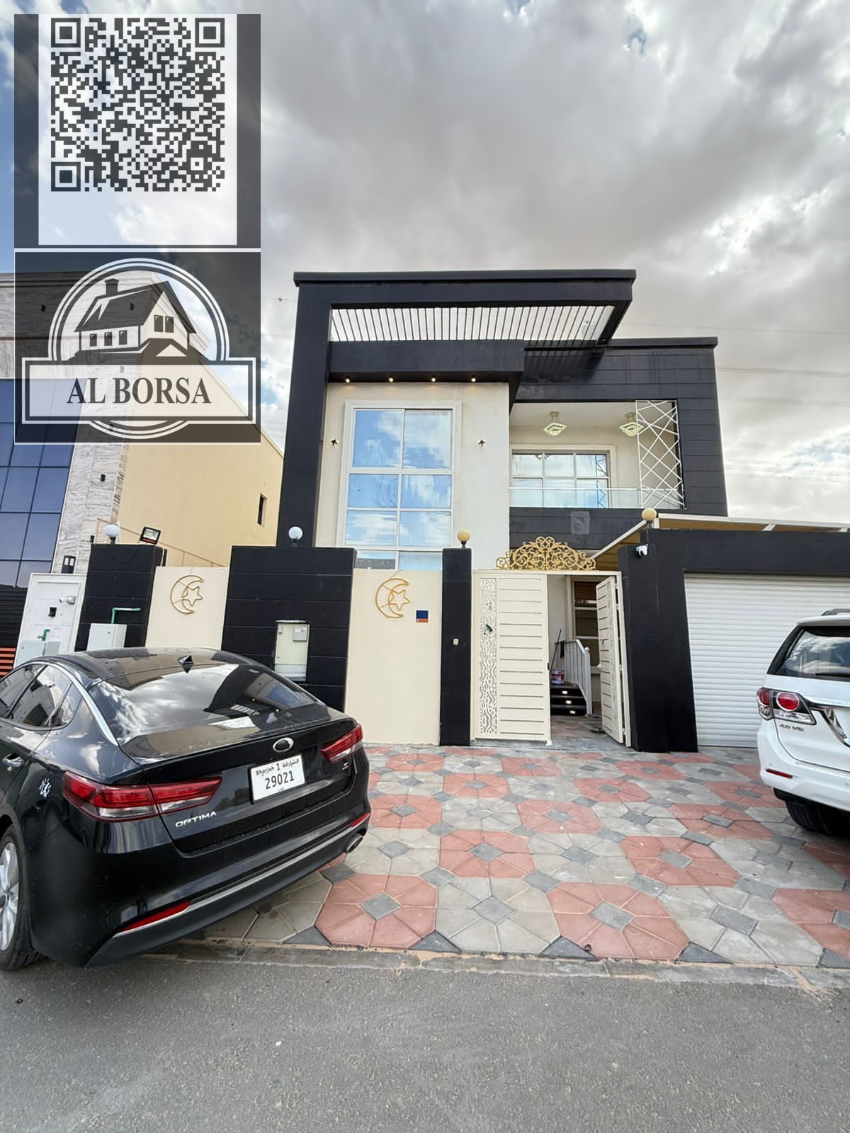Villa for rent in Al Yasmin | 5 bedrooms | 2 living rooms with built-in wardrobes | Maid's room | Central air conditioning | AED 100,000